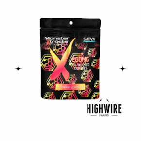 Monster Gummies Raspberry Lemonade Sativa 200mg