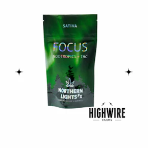 Northern Lights FX Gummies Focus Green Apple 200mg