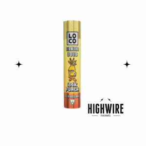 LOCO - LOCO 24k Gold Punch Infused Preroll 1g