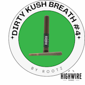 Dirty Kush Breath #4 Preroll 1g