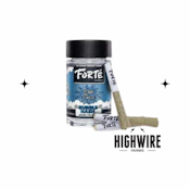 Forte Cannabis Brain Freeze Bubble Hash Infused Preroll .5g 3pack