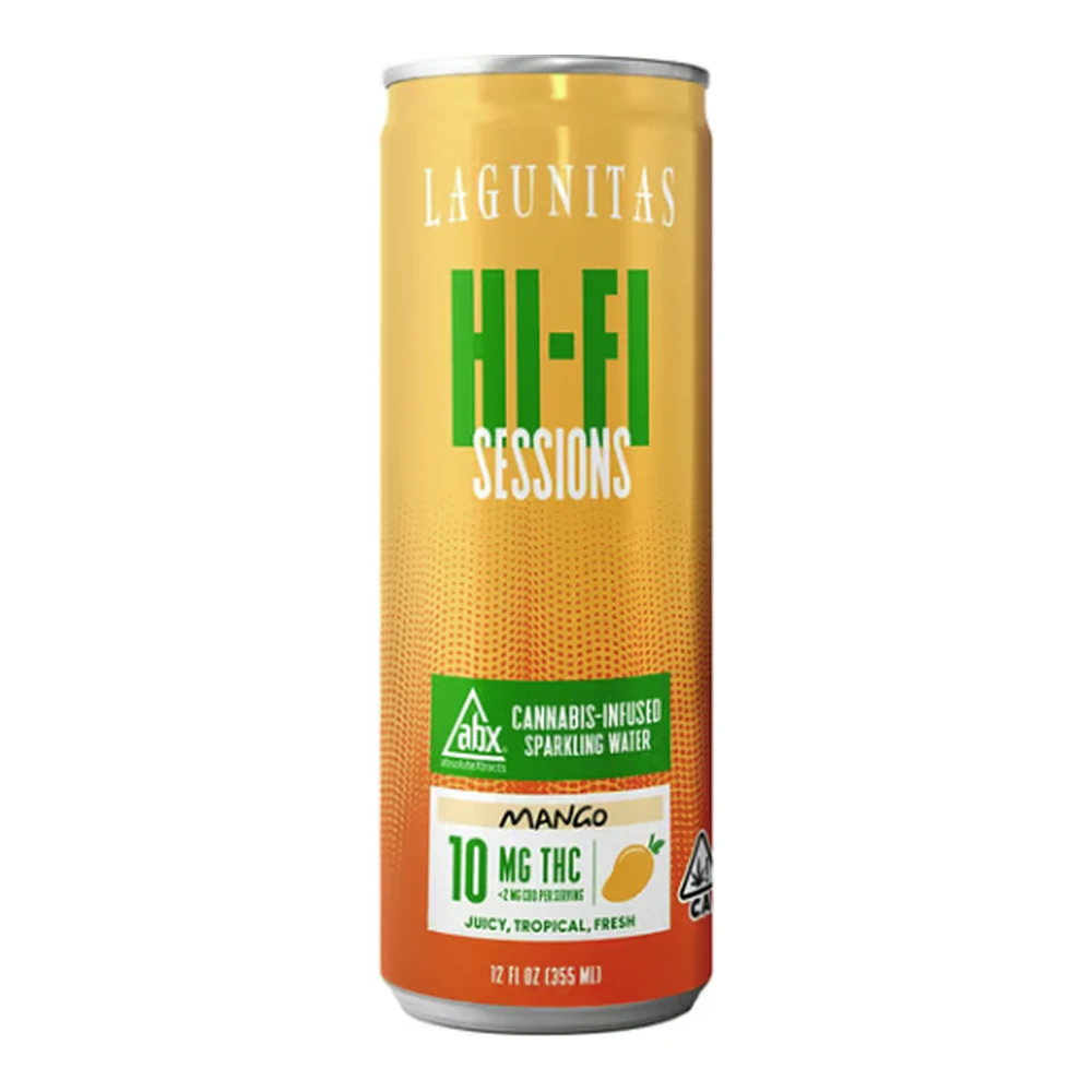 ABX / absoluteXtracts - Lagunitas | Hi-Fi Sessions | Mango | Cannabis Infused Sparkling Water | 10mg Main Image