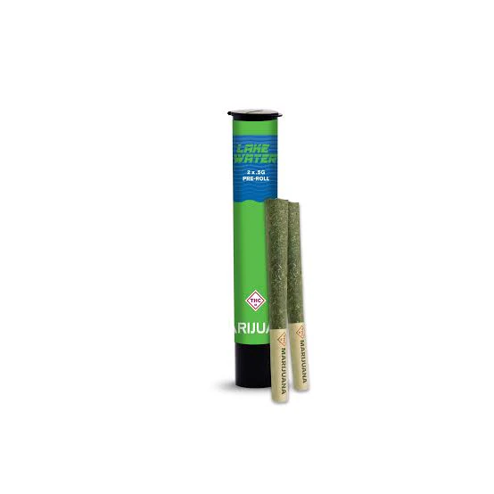 PLUME - PLUME - LAKE WATER WAVE RUNNER 0.5 GRAM INFUSED 2 PK PRE ROLLS Main Image