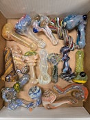 Handblown Glass Pipes - Large