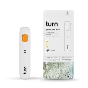 Turn - Grandpa's Milk (SH) | 1g Live Resin Disposable | Turn