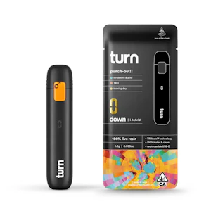 Turn - Punch Out!! (IH) | 1g Live Resin Disposable | Turn