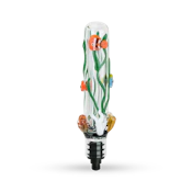 Studden Glass - Large Upstem - Under The Sea - Percolated