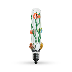 STUDENGLASS - Studden Glass - Large Upstem - Under The Sea - Percolated