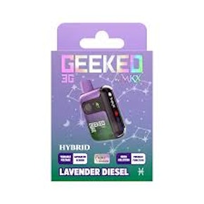 MKX Geeked - Lavender Diesel - 3G Disposable