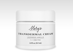 Mary's Medicinals - 1:1 CBD:THC Vanilla Lavender Transdermal Cream (2oz)