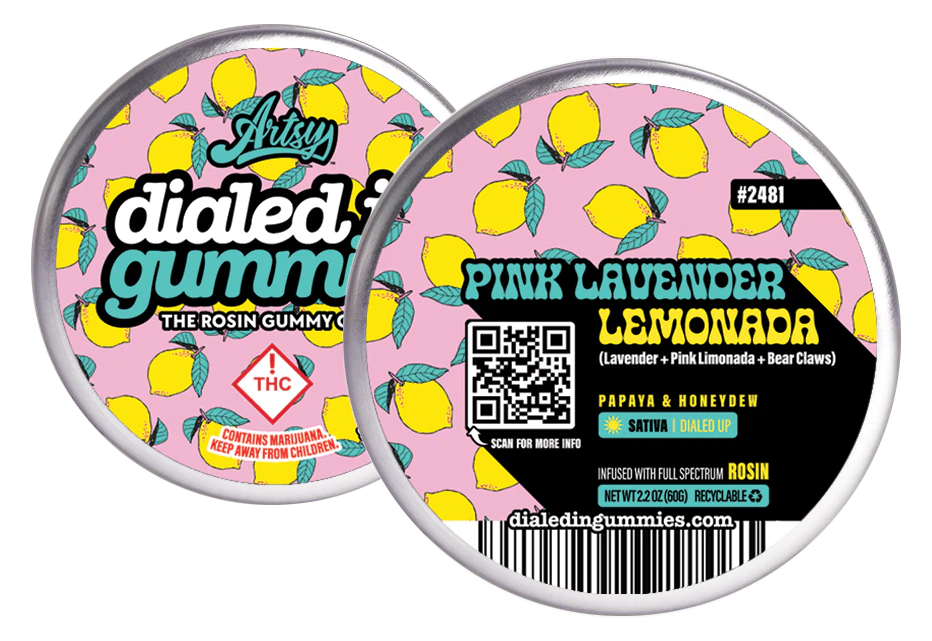 Dialed In - Dialed In - Gummies - Pink Lavender Lemonada (S) - 100mg Main Image