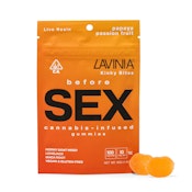 LAVINIA | Kinky Bites| Before SEX | Papaya Passion Fruit | Live Resin Gummies