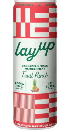 Layup - LayUp | Edibles | Drinks | Drink - Fruit Punch - THC | 12oz 10mg Main Image