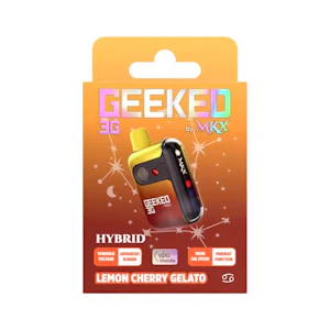 MKX - Geeked - Lemon Cherry Gelato 3G Disposable By MKX
