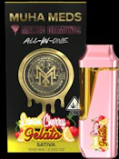 Lemon Cherry Gelato | Muha Meds | Melted Diamonds Disposable | 1g