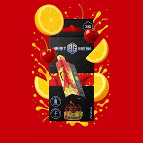 Berry Green - Lemon Cherry Gelato 3G Disposable