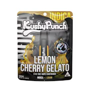 Lemon Cherry Gelato - 1G Kushy Punch 510 Vape Cart