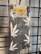Leaf Print Socks