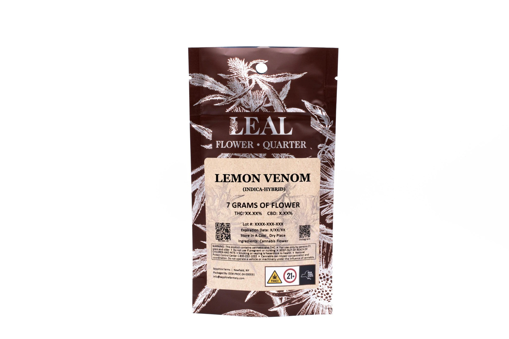 Leal - Lemon Venom 7g Flower Main Image