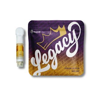 LEGACY - Legacy | Live Resin Cartridge | Lilac Cookies BX2 | .5g