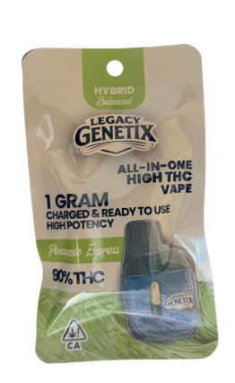 LEGACY GENETIX - LEGACY GENETIX: Pineapple Express 1g AIO (H) Main Image