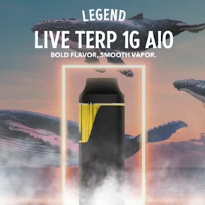 Legend | Tropicana Cookies | Live Terpene | Disposable | 1g