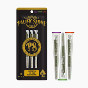 PACIFIC STONE - Pacific Stone - Pre Roll Pack - Indica/Sativa/Hybrid - Legend Variety - (3g total) 3 pack