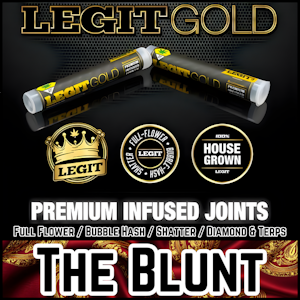 Legit Gold - Legit Prestige | Cocoa Huckleberry | Infused Blunt | 1g