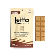Leiffa - Peanut Butter Crisp - Rosin Chocolate Bar - 100mg