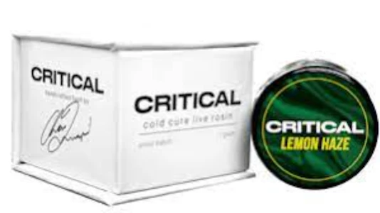 Critical Concentrates - Critical Concentrates-Lemon Haze-Cold Cure Live Rosin Dab-1g