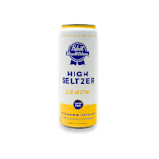 Pabst Blue Ribbon - High Seltzer - Lemon - Single - Drinks - 12oz - 10mg
