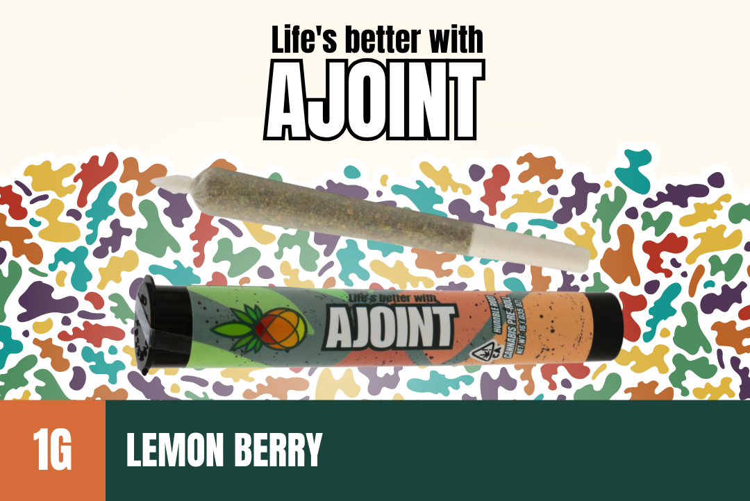 1g Lemon Berry Pre-Roll - Humble Root picture