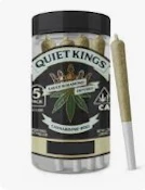  [Quiet Kings] Infused Pre-roll 5 Pack - 2.5g - Peach Rings (H)