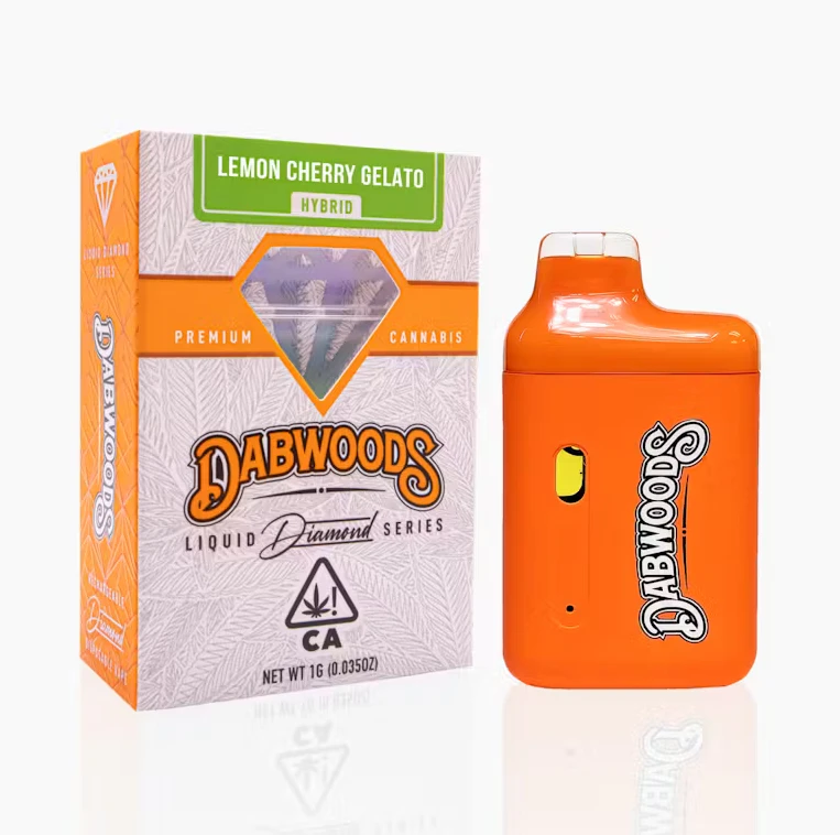 Dabwoods - Dabwoods - Disposable Vape - Liquid Diamond - Hybrid - Lemon Cherry Gelato - (1g) Main Image