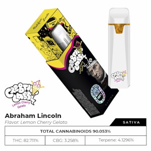 Cre8tive Labs - Cre8tive Labs - Disposable Vape - Live Resin - Sativa - Lemon Cherry Gelato - (1g)