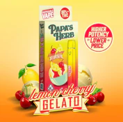 Papa's Herb - Lemon Cherry Gelato - 1g All-In-One Vape