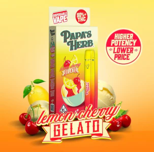 Papa's Herb - Papa's Herb - Lemon Cherry Gelato - 1g All-In-One Vape