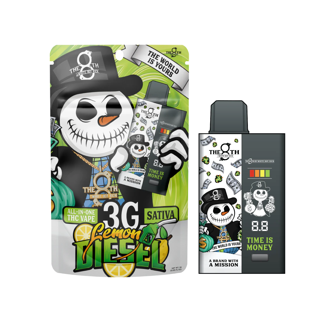 The 8th by White Boy Rick - The 8th - White Boy Rick | 3G Disposable | Lemon Diesel Main Image