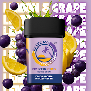 EasyDay - THC 5mg - Lemon Grape - Rest & Relax - 50mg Total - Edibles