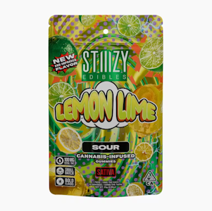 STIIIZY - Stiiizy - Edibles - Sativa - Lemon Lime - 10pk - Gummies - (100mg)