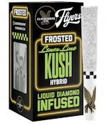 [Claybourne Co.] Frosted Infused Preroll 5 Pack - 2.5g - Lemon Lime Kush (H)