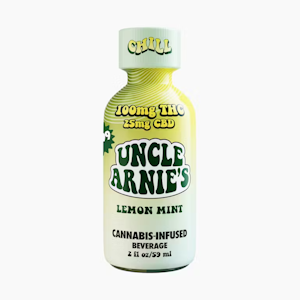 UNCLE ARNIE'S - Uncle Arnie's - Hybrid - 4:1 Lemon Mint - THC Shot - (100mg THC/25mg CBD)