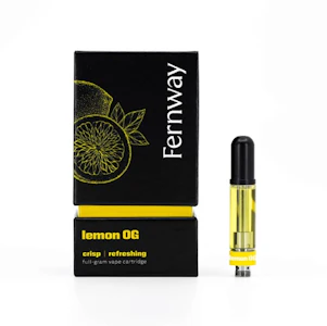 Fernway - Lemon OG - 0.5g Cart - Fernway