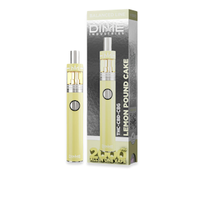 DIME INDUSTRIES - Dime Industries - Balanced - Lemon Pound Cake CBG - RTU - 2.0g