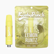 Kushy Punch - 510 Cartridge - Sativa - Lemon Runtz - (1g)