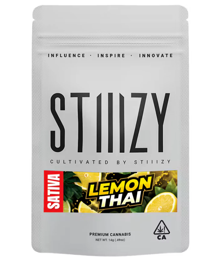 STIIIZY - Stiiizy - Lemon Thai - 14g White Label Flower Main Image