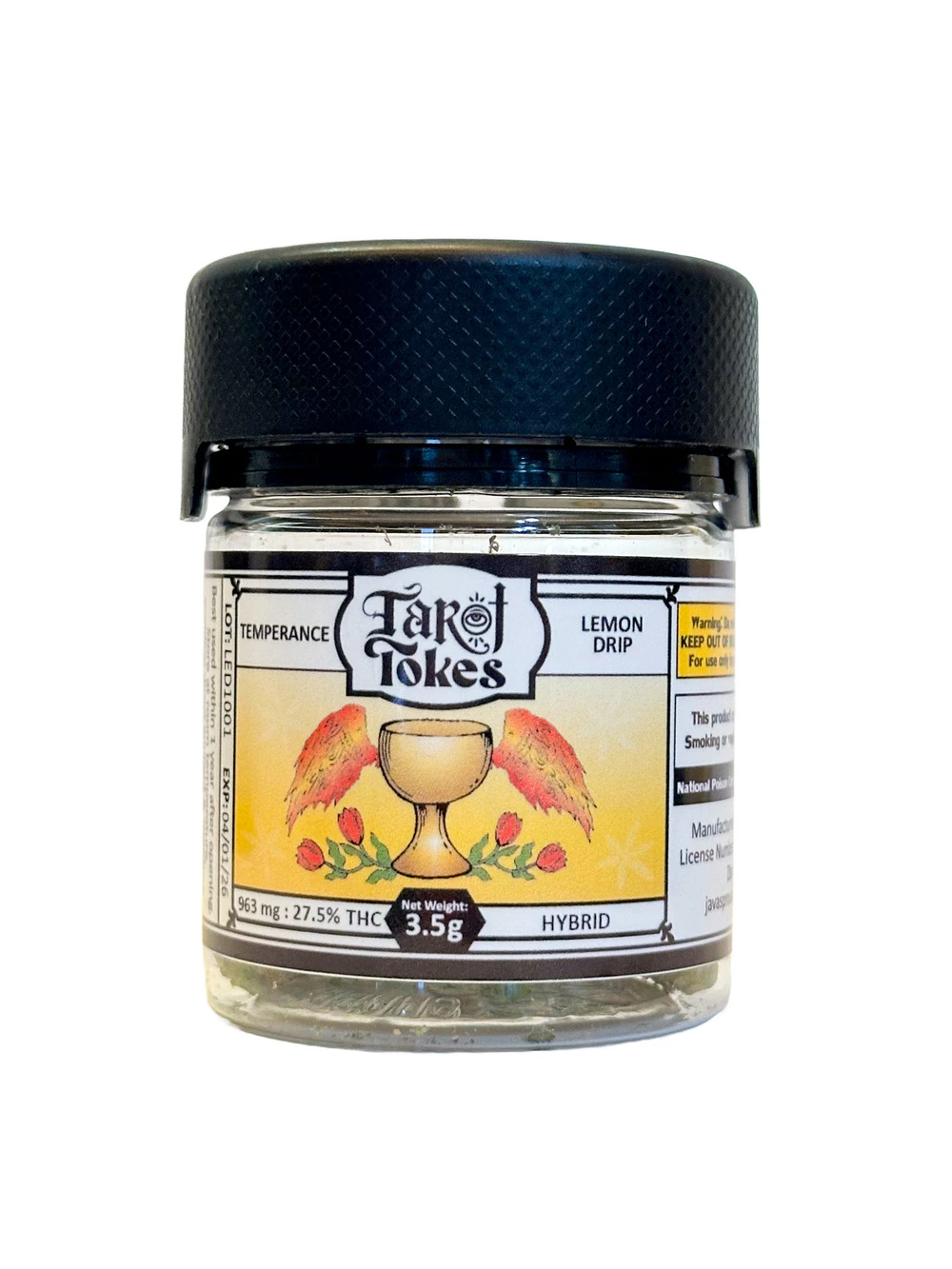 Tarot Tokes - Tarot Tokes - Lemon Drip - 3.5g Main Image