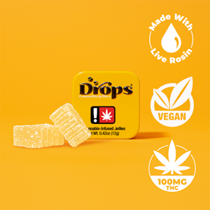 DROPS - Lemon, Active, 2 pack