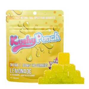 KUSHY PUNCH - Kushy Punch 10pk Gummies Lemonade