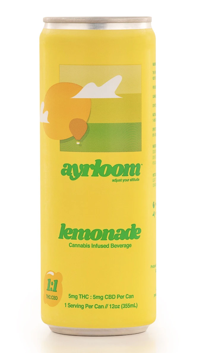 ayrloom - Ayrloom | Drink | Lemonade 1:1 | 12oz | 5mg Main Image